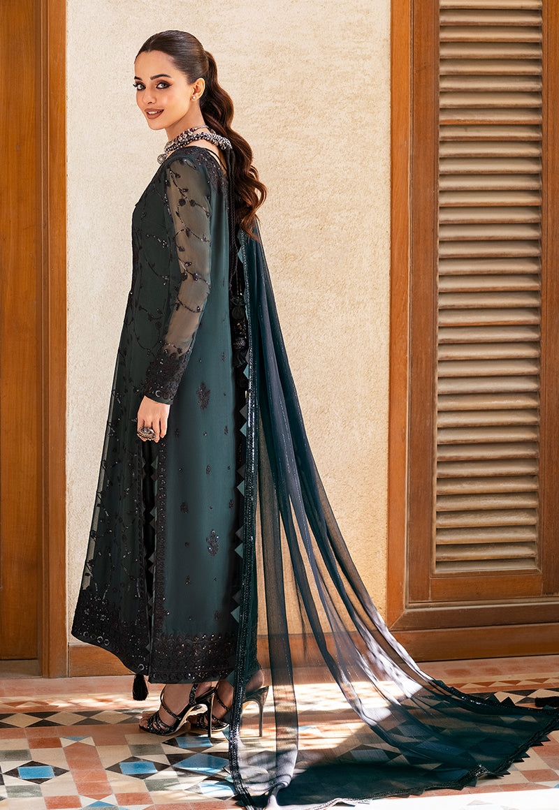 AJKM-07 EMBROIDERED CHIFFON 3 PCS