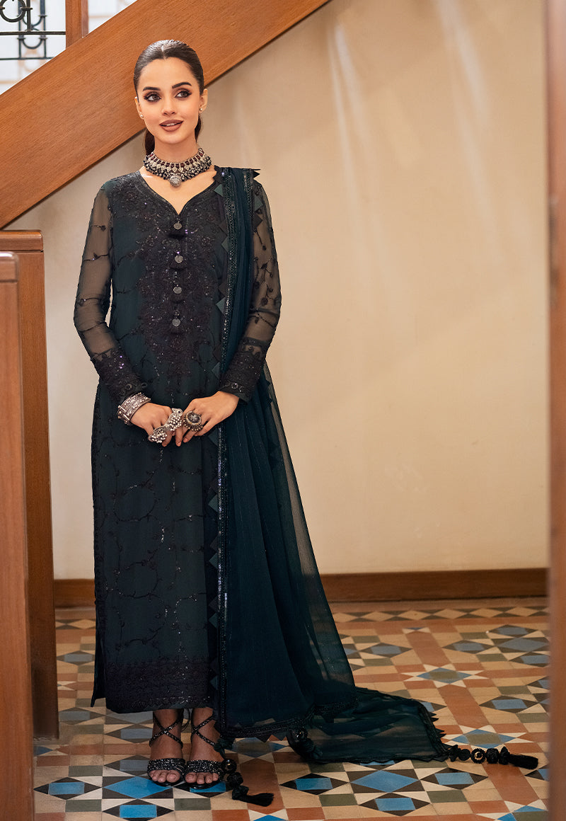 AJKM-07 EMBROIDERED CHIFFON 3 PCS