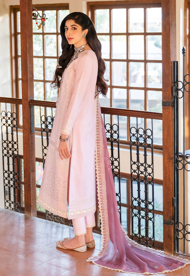 AJKM-08 EMBROIDERED POLY COTTON 3 PCS