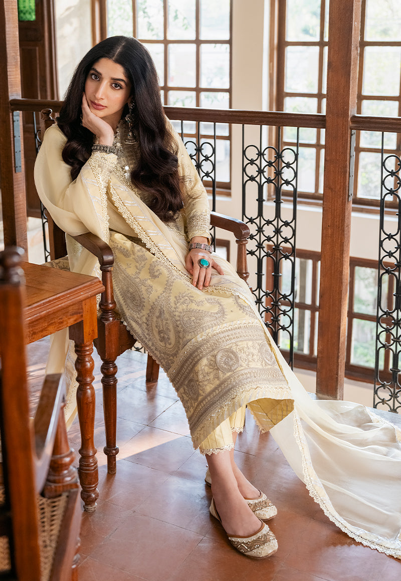 AJKM-10 EMBROIDERED POLY COTTON 3 PCS