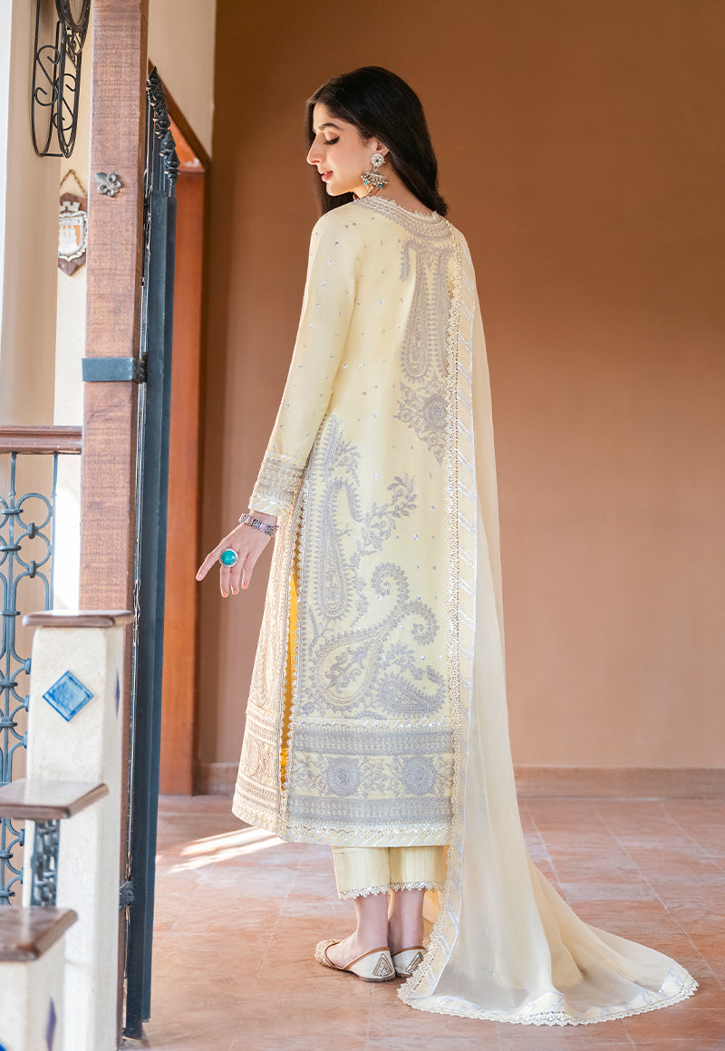 AJKM-10 EMBROIDERED POLY COTTON 3 PCS
