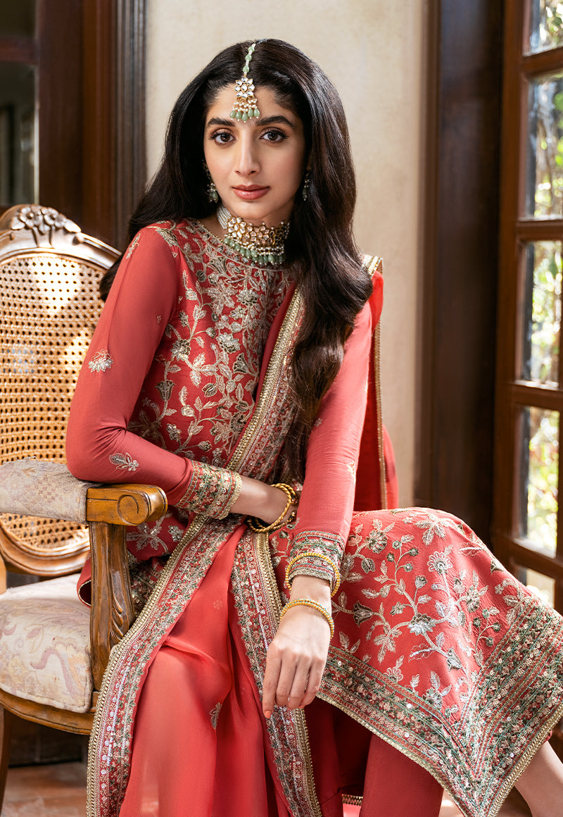AJKM-12 EMBROIDERED SILK 3 PCS