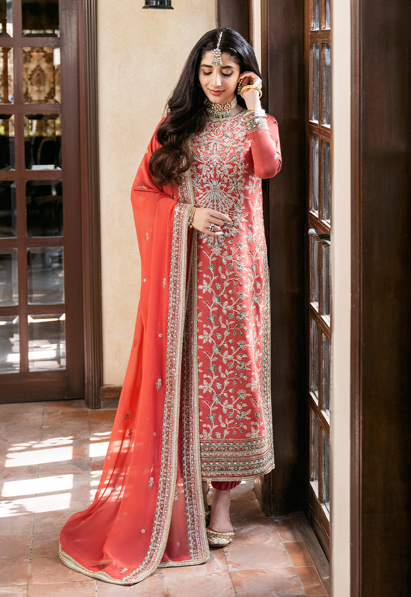 AJKM-12 EMBROIDERED SILK 3 PCS