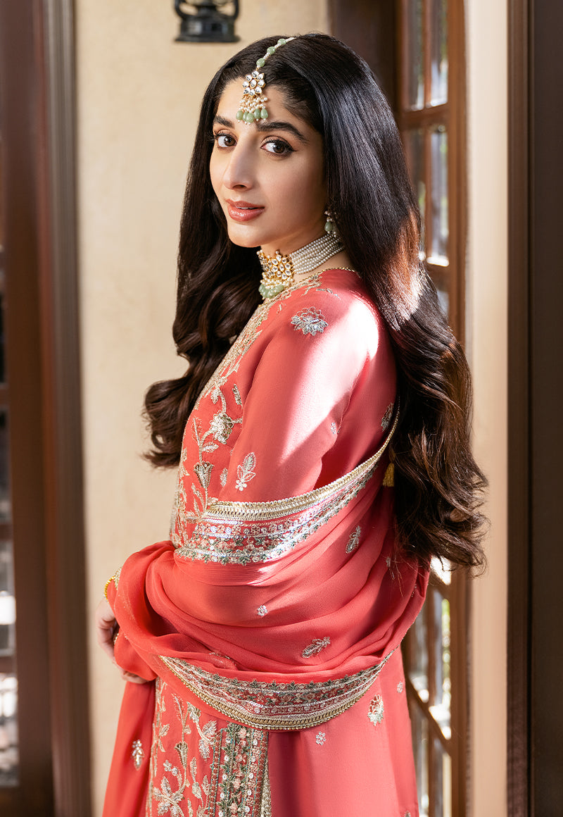 AJKM-12 EMBROIDERED SILK 3 PCS