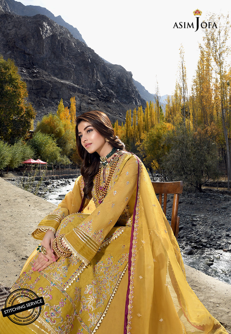 AJSL-03 EMBROIDERED SELF JACQUARD 3 PCS