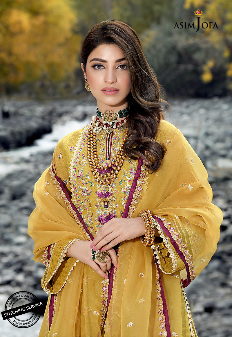 AJSL-03 EMBROIDERED SELF JACQUARD 3 PCS
