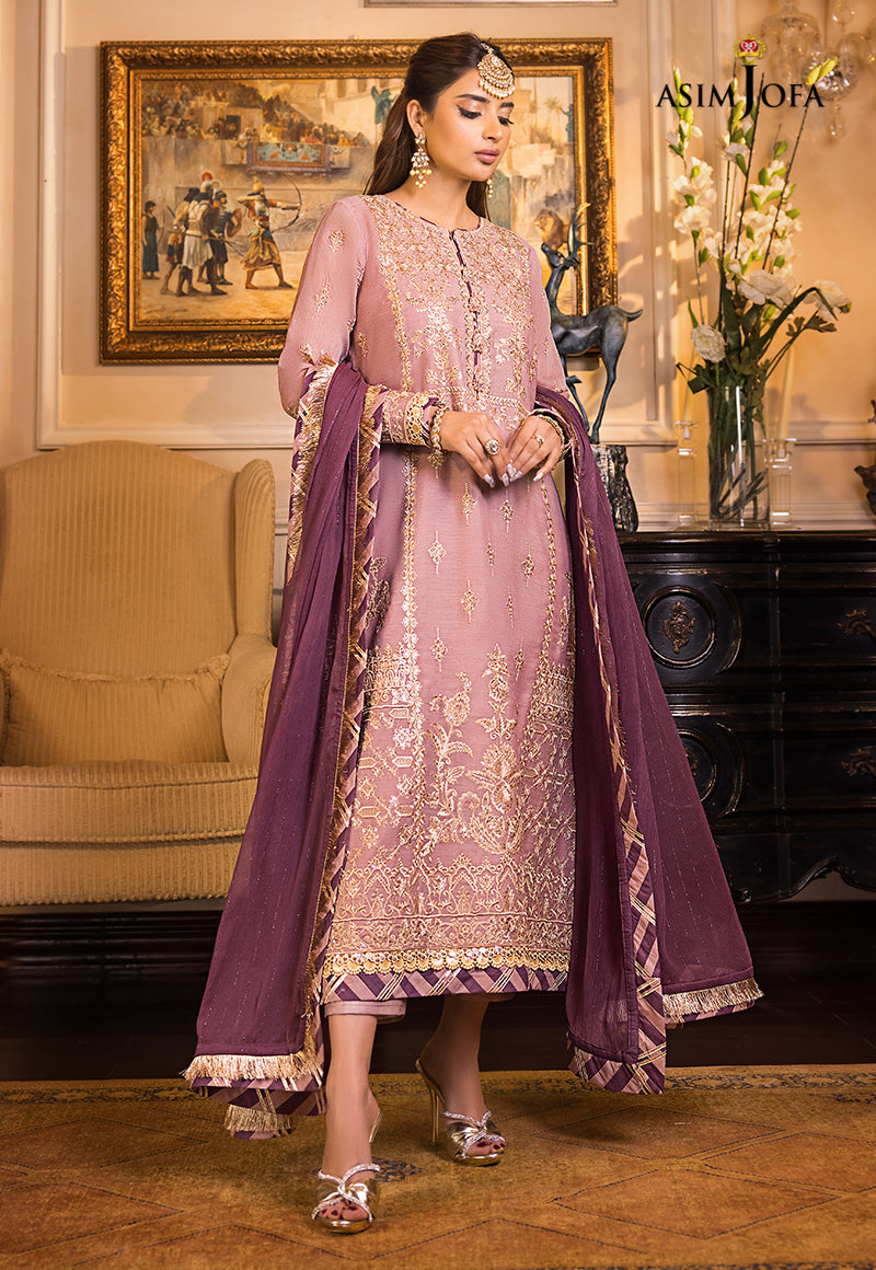 AJSM-03 EMBROIDERED PAPER COTTON 3 PCS