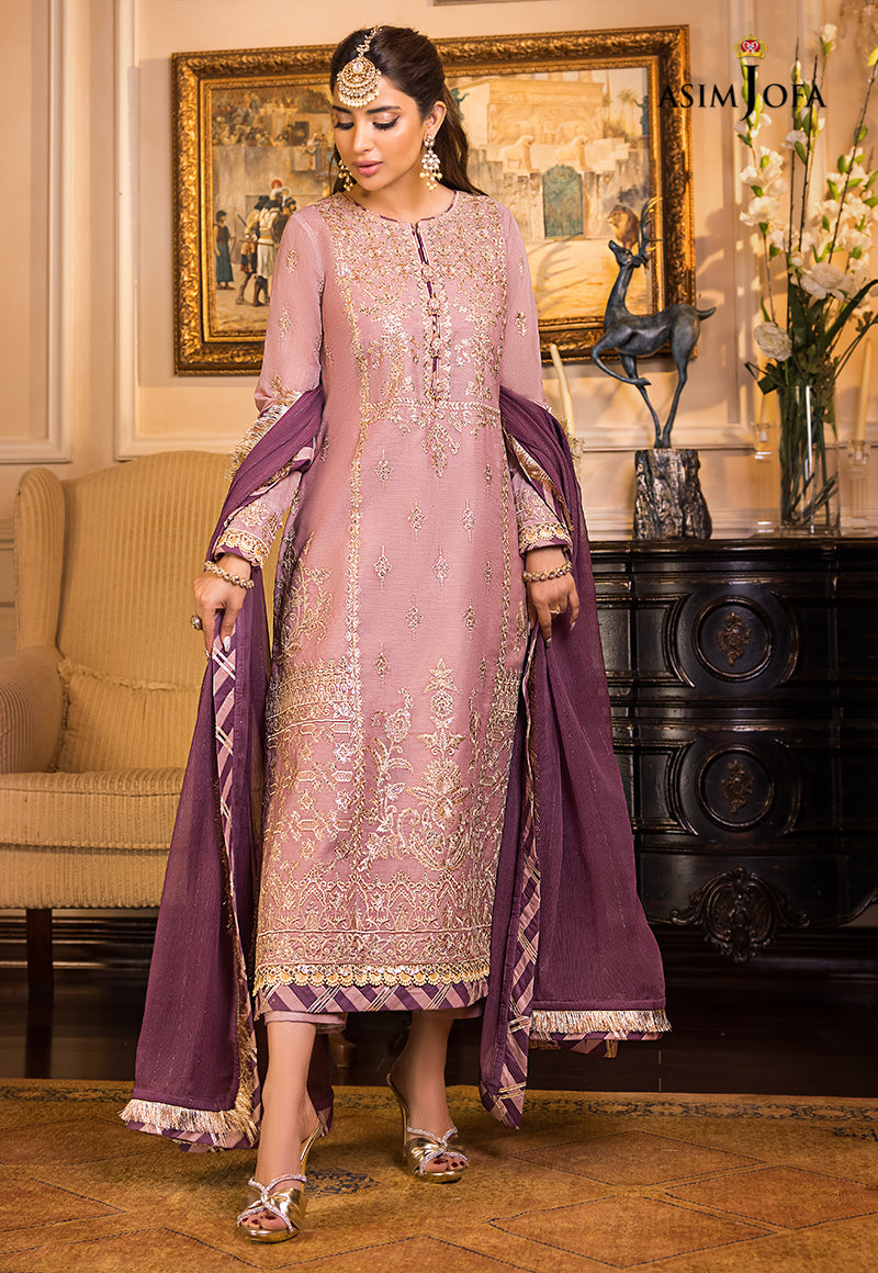 AJSM-03 EMBROIDERED PAPER COTTON 3 PCS