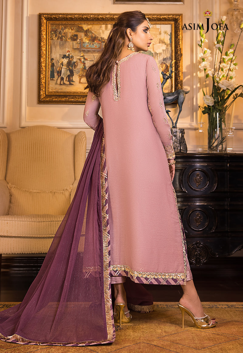 AJSM-03 EMBROIDERED PAPER COTTON 3 PCS