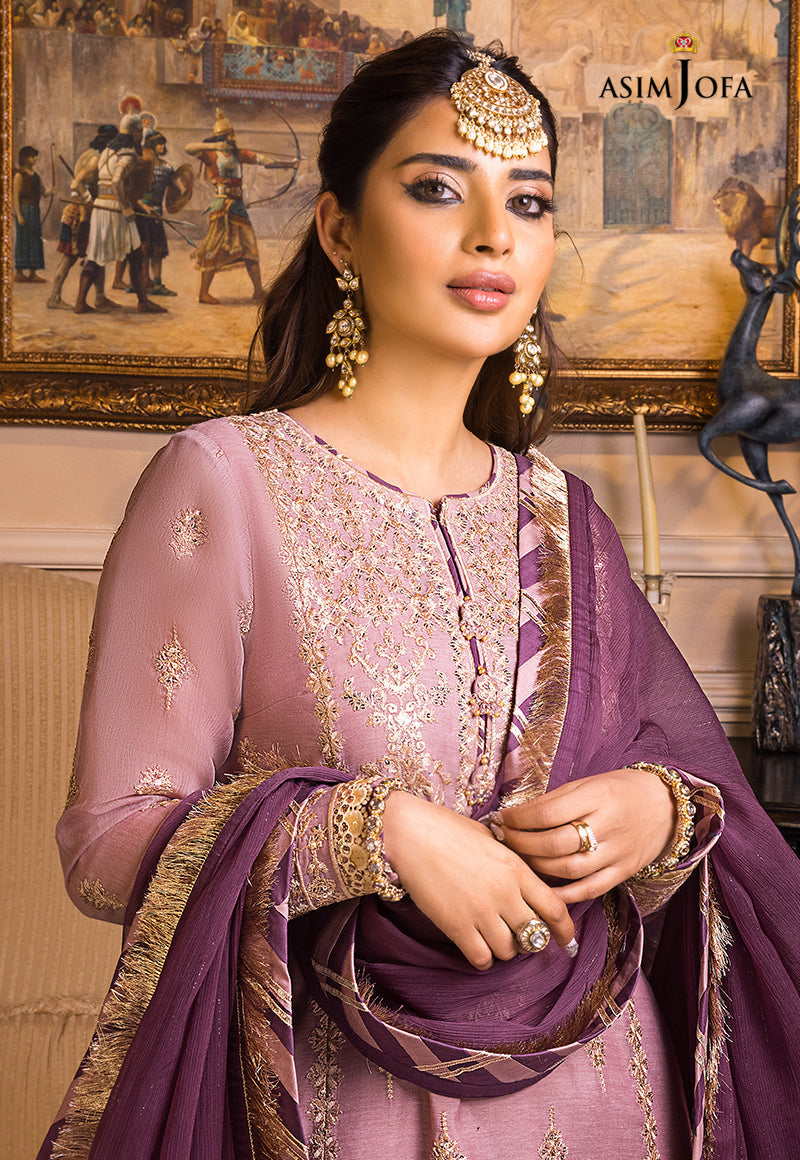 AJSM-03 EMBROIDERED PAPER COTTON 3 PCS