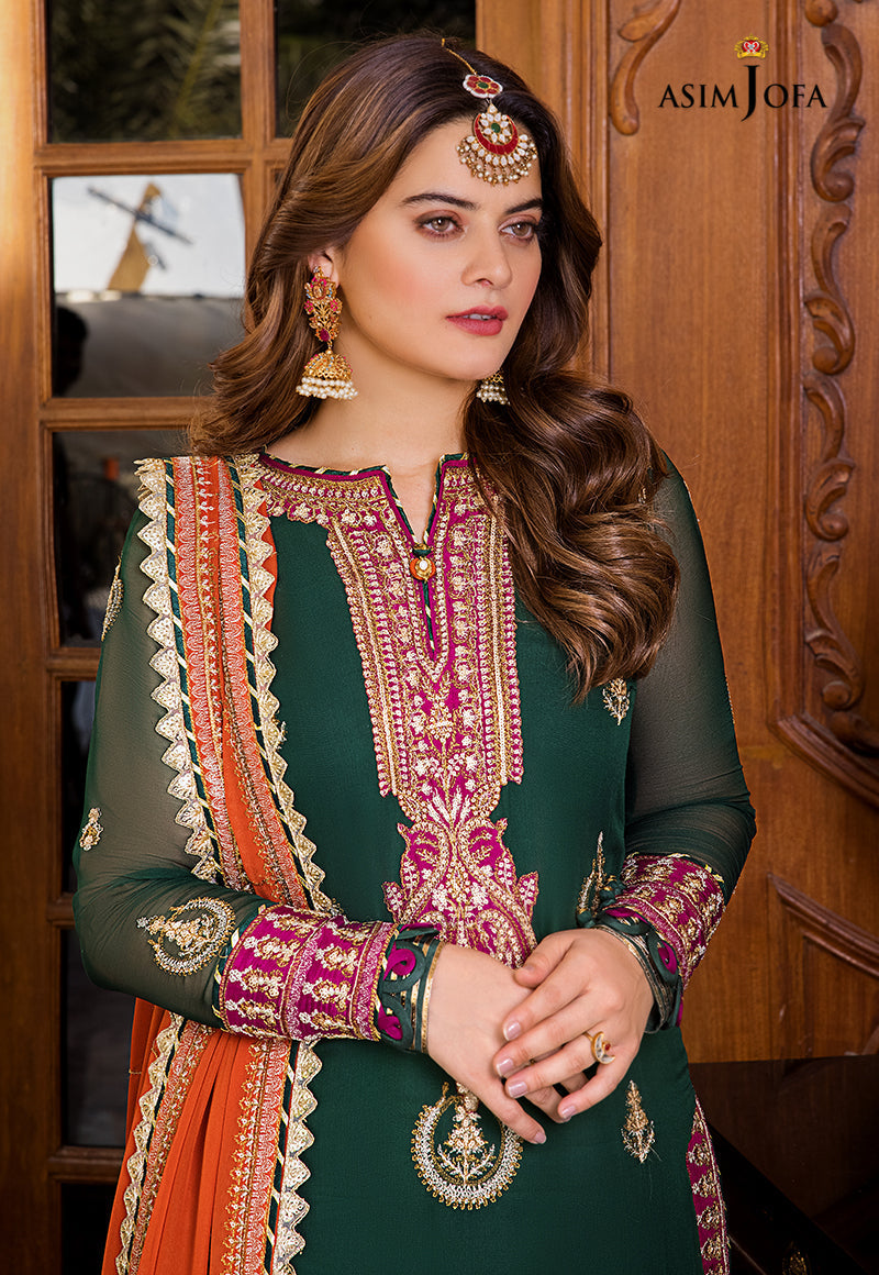 AJSM-04 EMBROIDERED CHIFFON 3 PCS