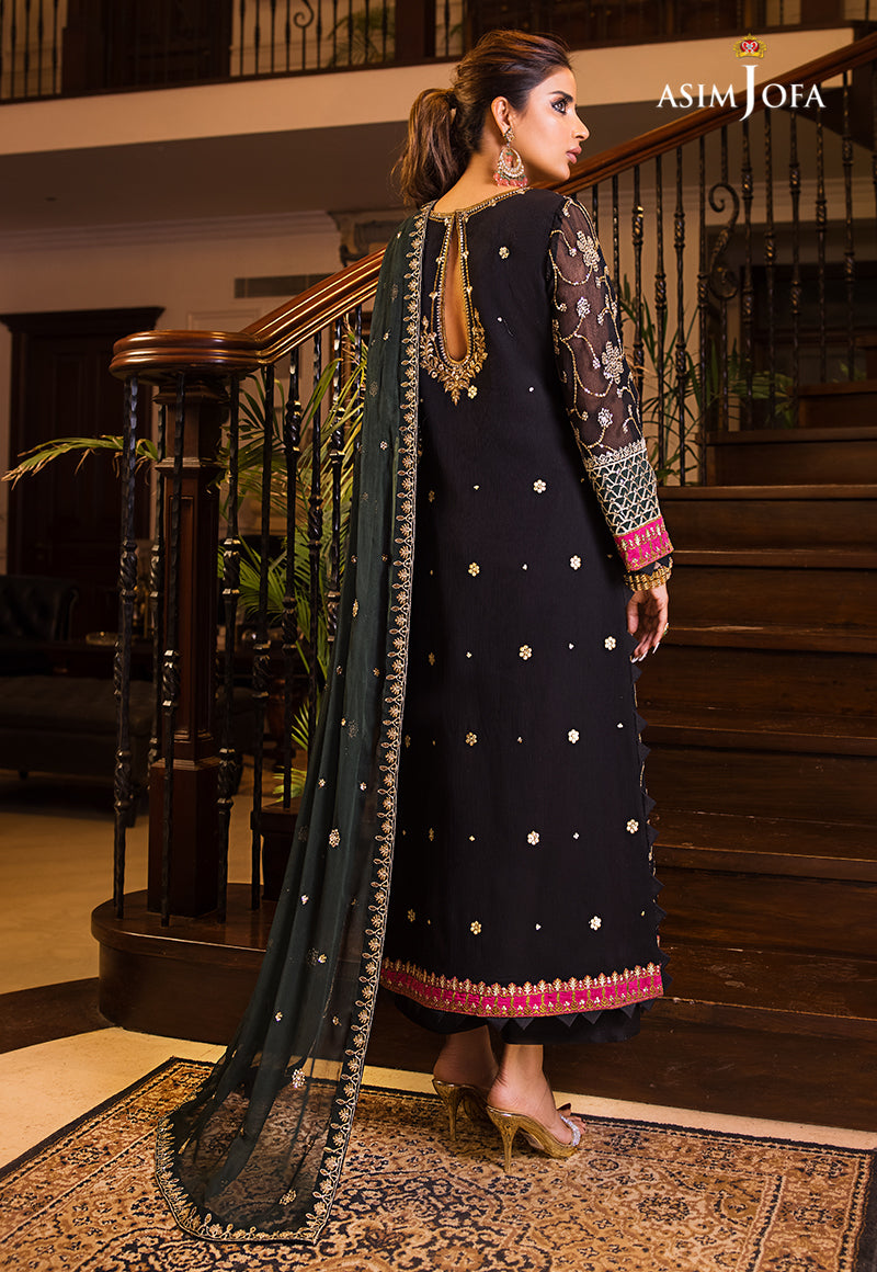 AJSM-07 EMBROIDERED CHIFFON 3 PCS