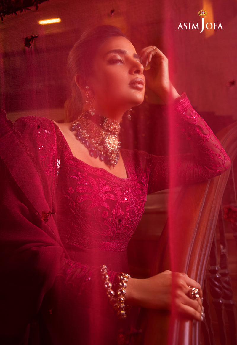 AJSM-11 EMBROIDERED CHIFFON 3 PCS