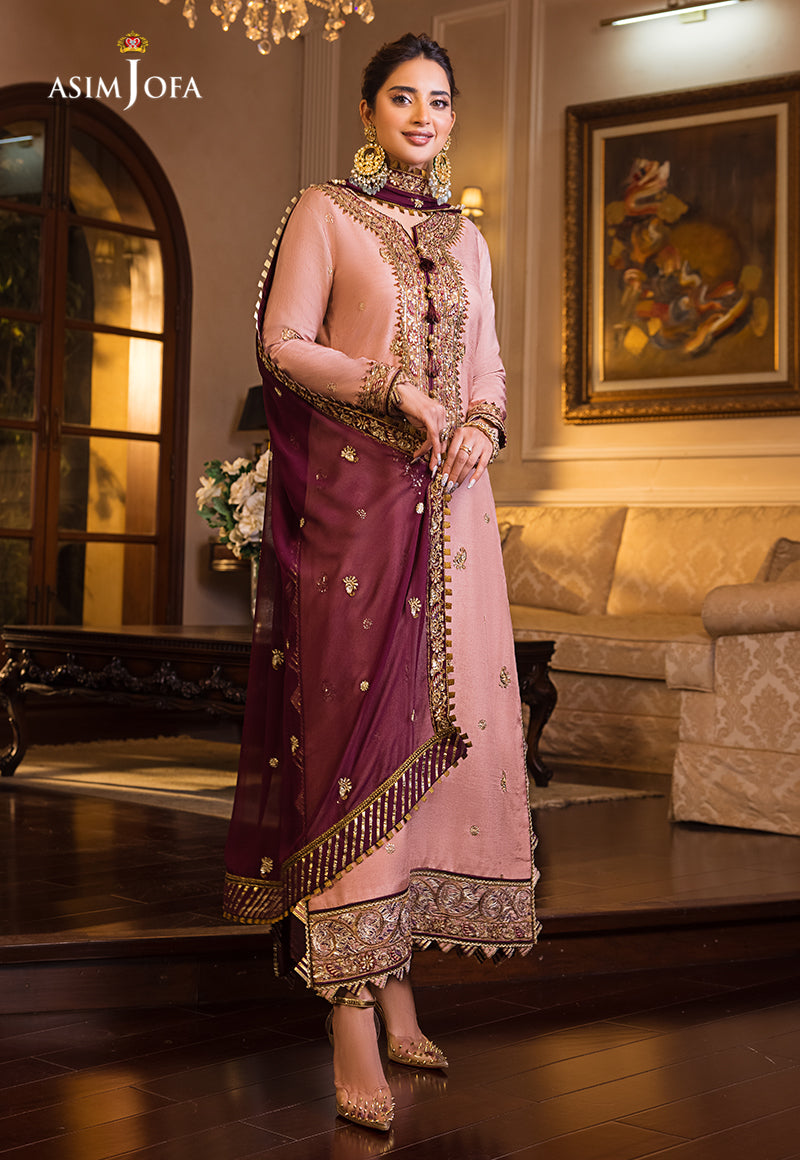 AJSM-17 EMBROIDERED COTTON SILK 3 PCS
