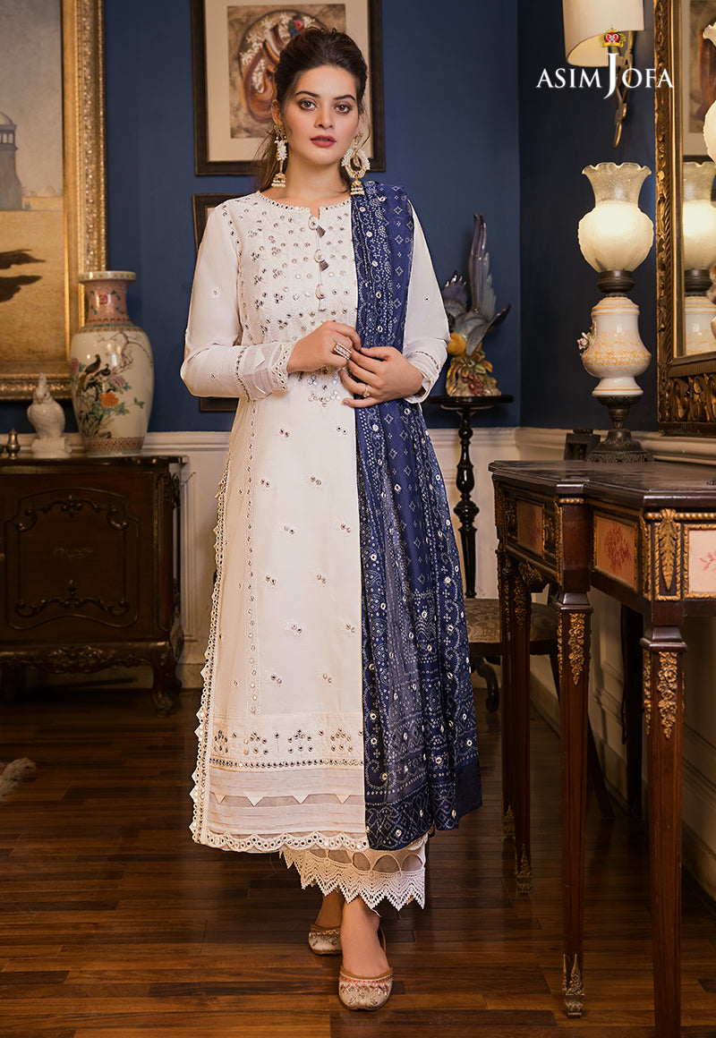 AJSM-24 EMBROIDERED PAPER COTTON 3 PCS