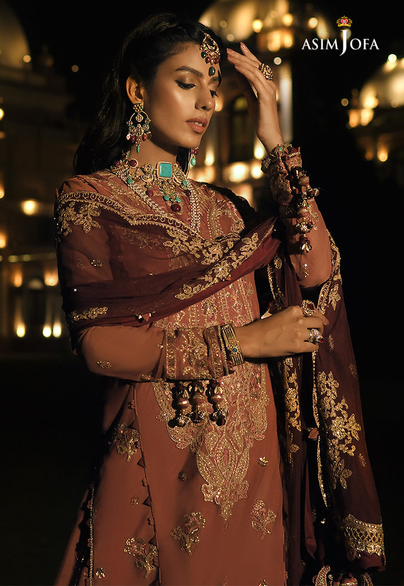 AJST-12 EMBROIDERED NET 3 PCS