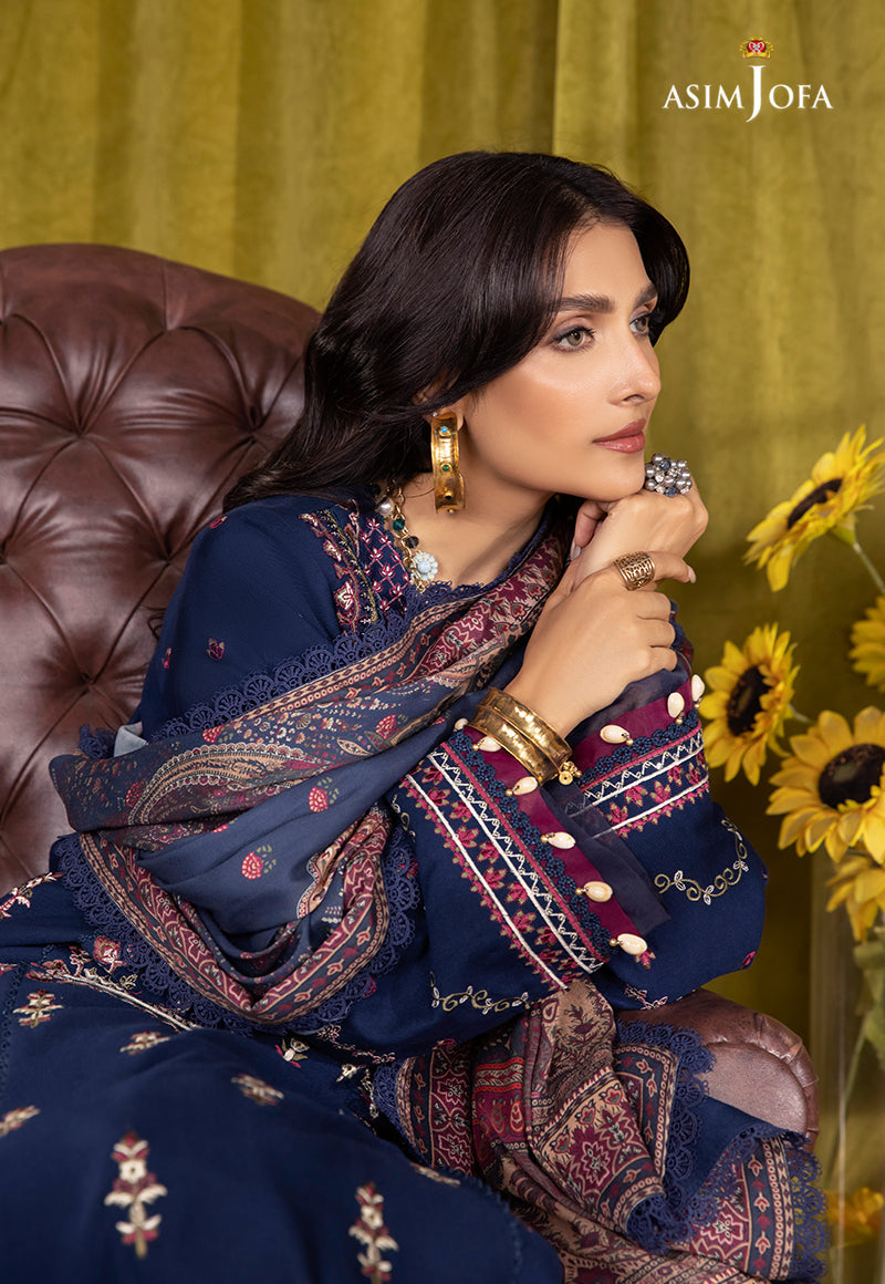 AJW-04 EMBROIDERED MARINA 3 PCS