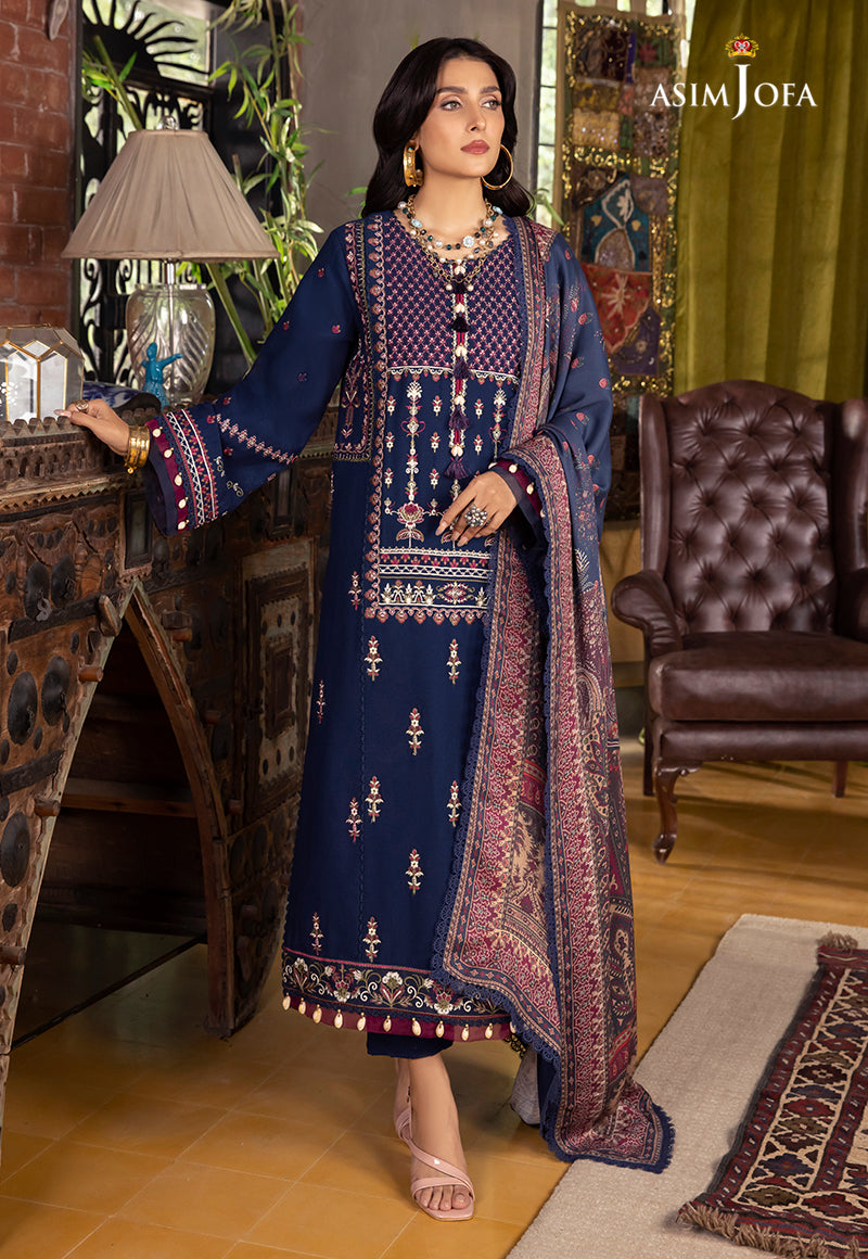 AJW-04 EMBROIDERED MARINA 3 PCS