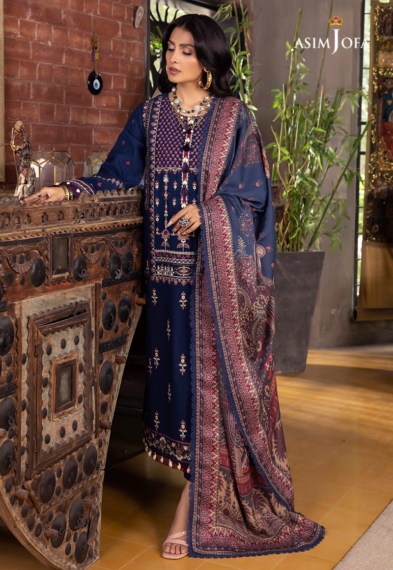 AJW-04 EMBROIDERED MARINA 3 PCS