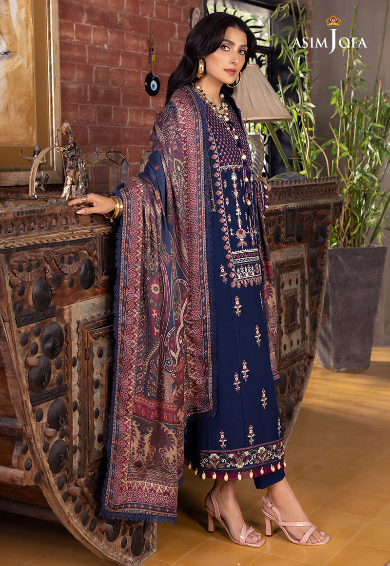 AJW-04 EMBROIDERED MARINA 3 PCS