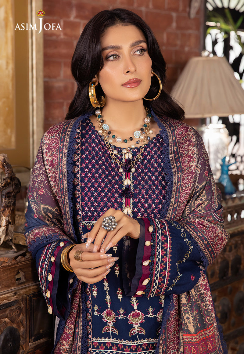 AJW-04 EMBROIDERED MARINA 3 PCS