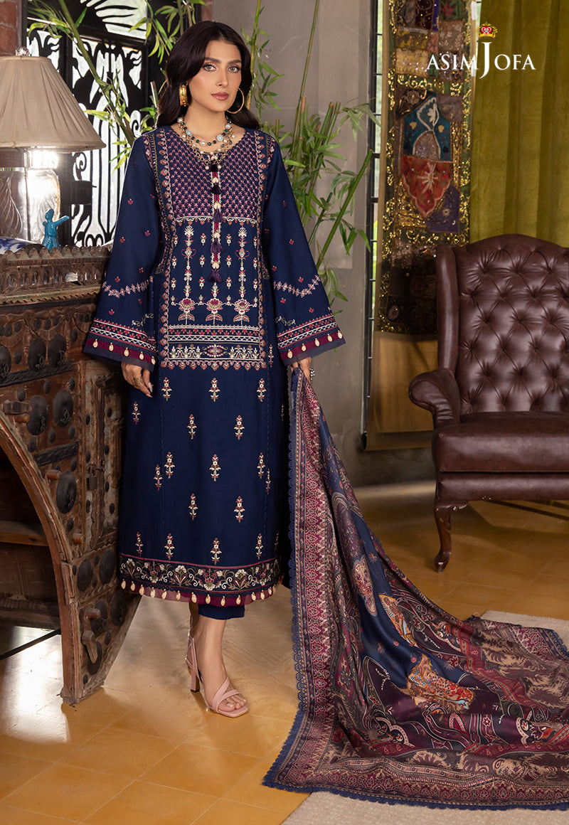AJW-04 EMBROIDERED MARINA 3 PCS