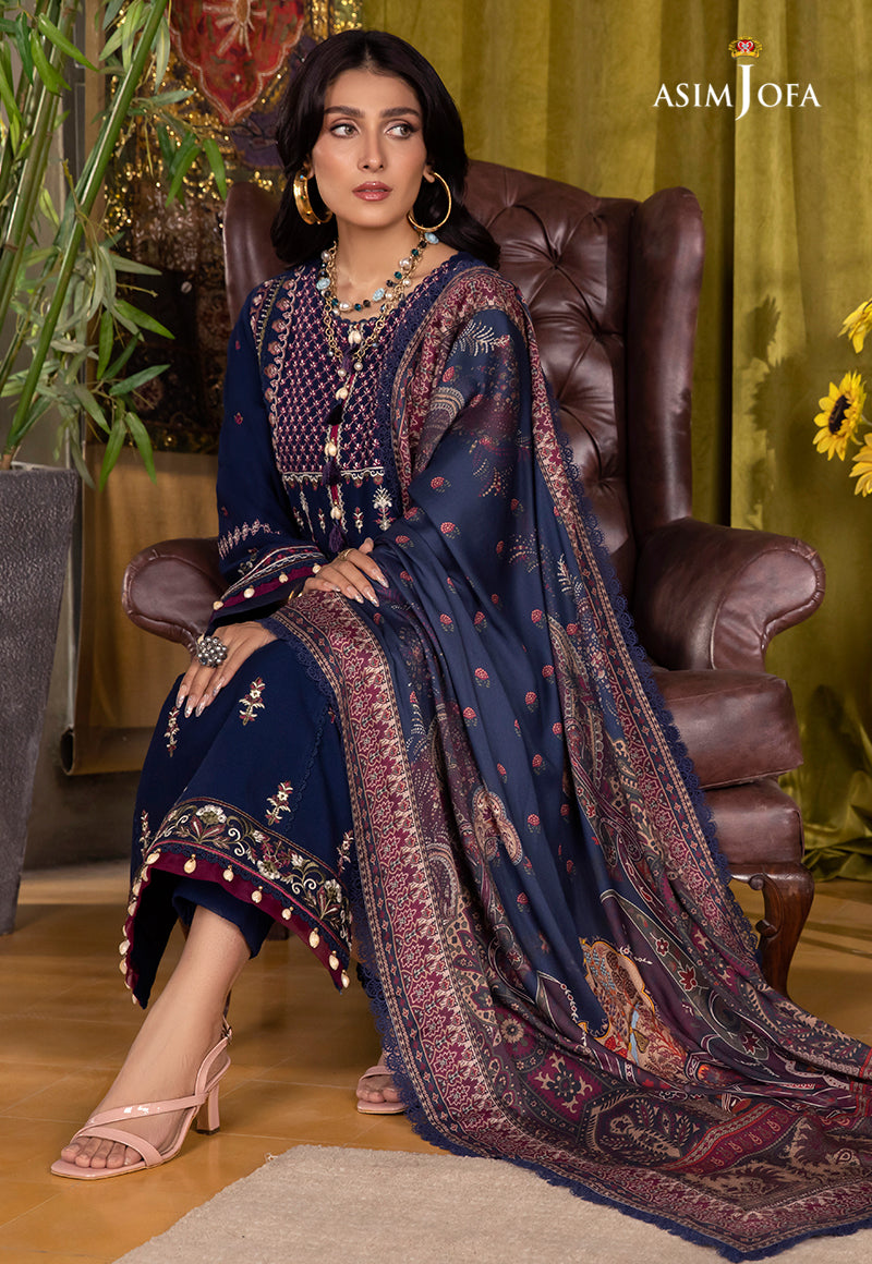 AJW-04 EMBROIDERED MARINA 3 PCS