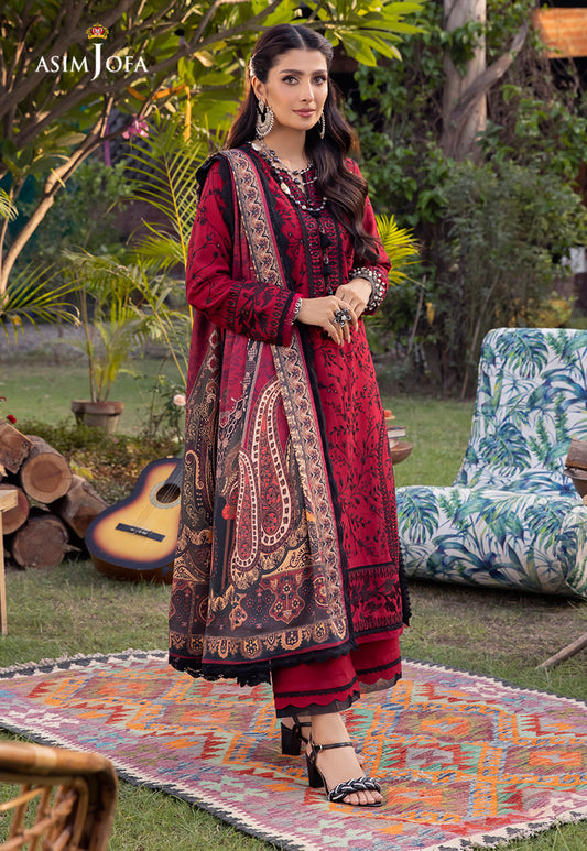 AJW-16 EMBROIDERED MARINA 3 PCS