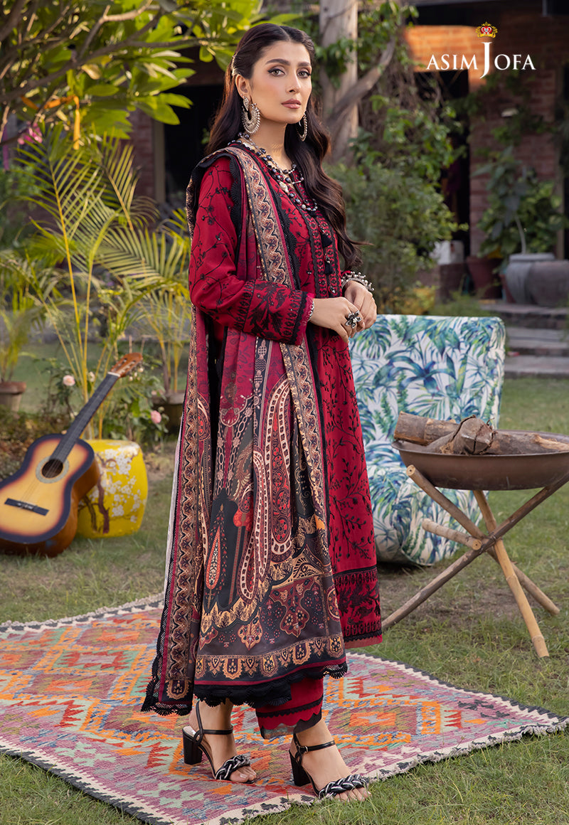 AJW-16 EMBROIDERED MARINA 3 PCS