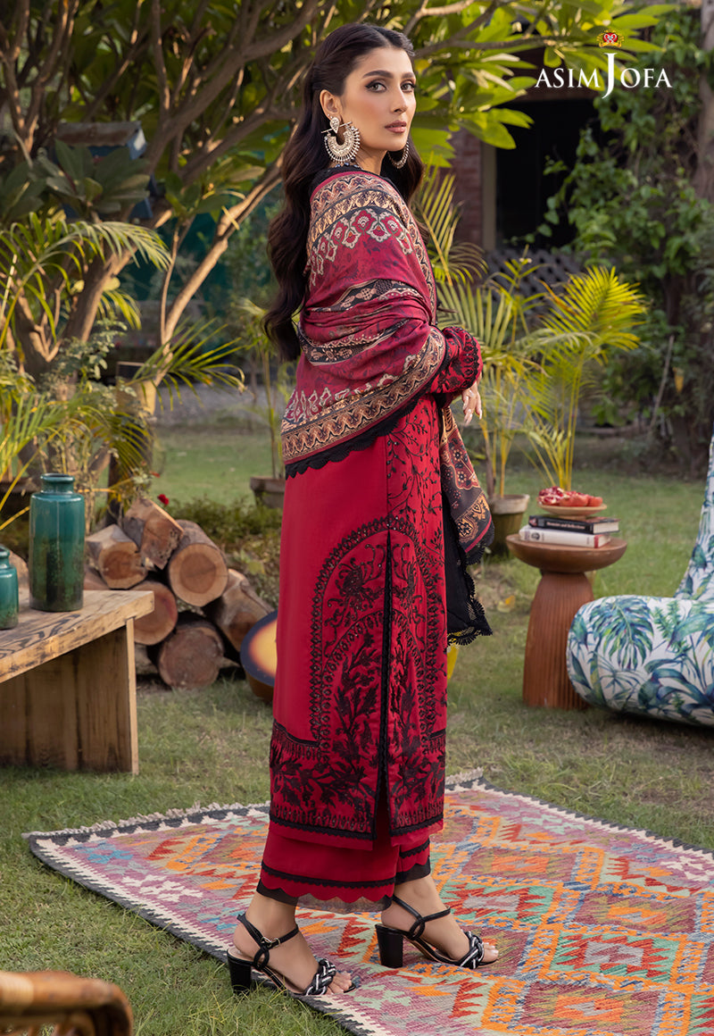 AJW-16 EMBROIDERED MARINA 3 PCS