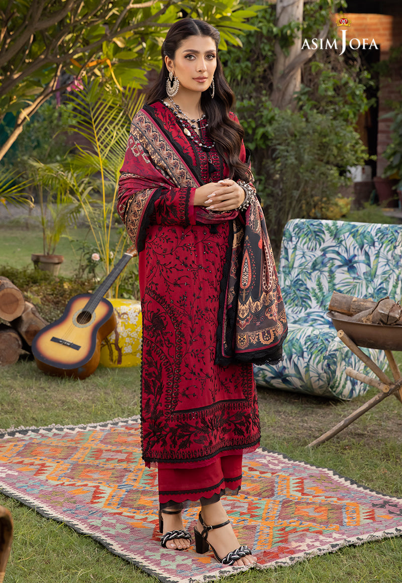AJW-16 EMBROIDERED MARINA 3 PCS