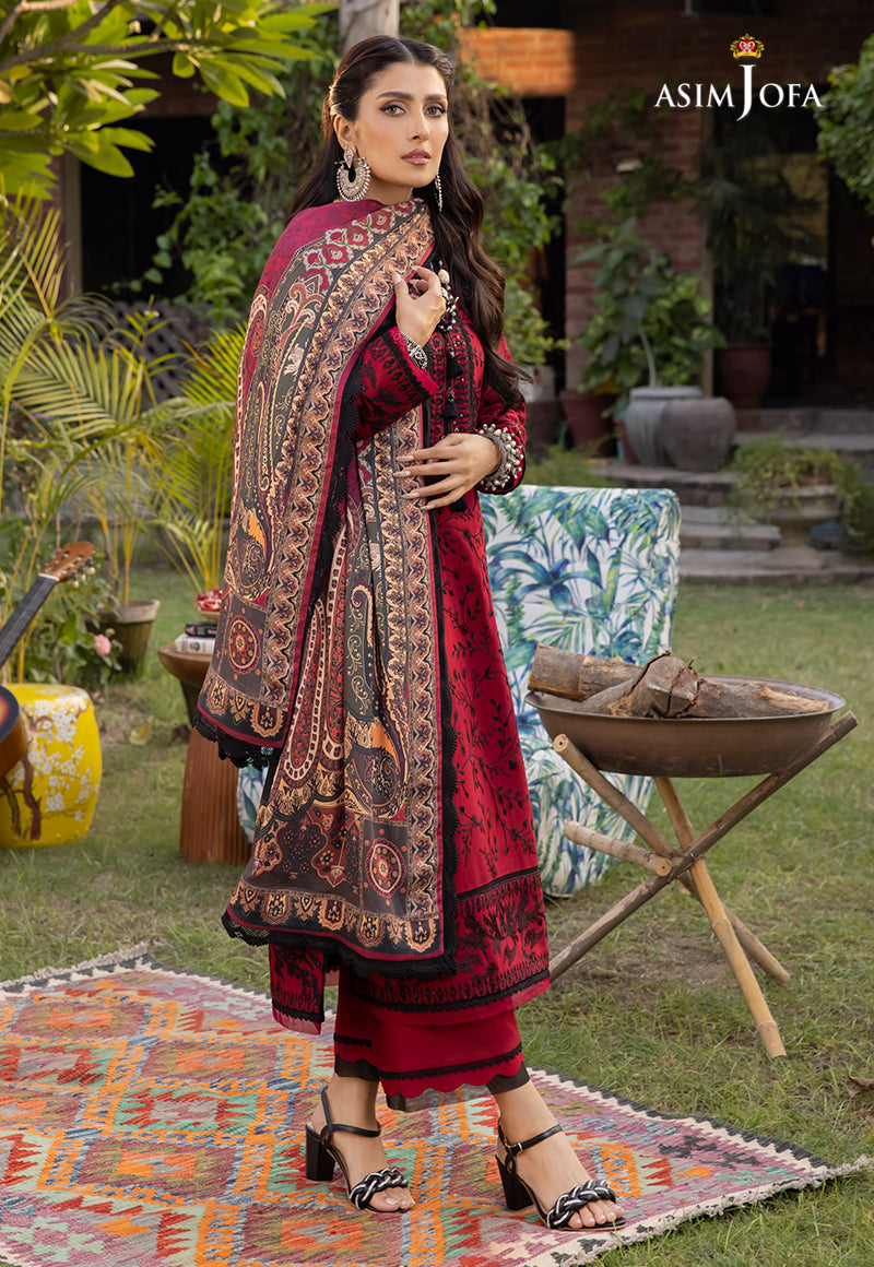 AJW-16 EMBROIDERED MARINA 3 PCS