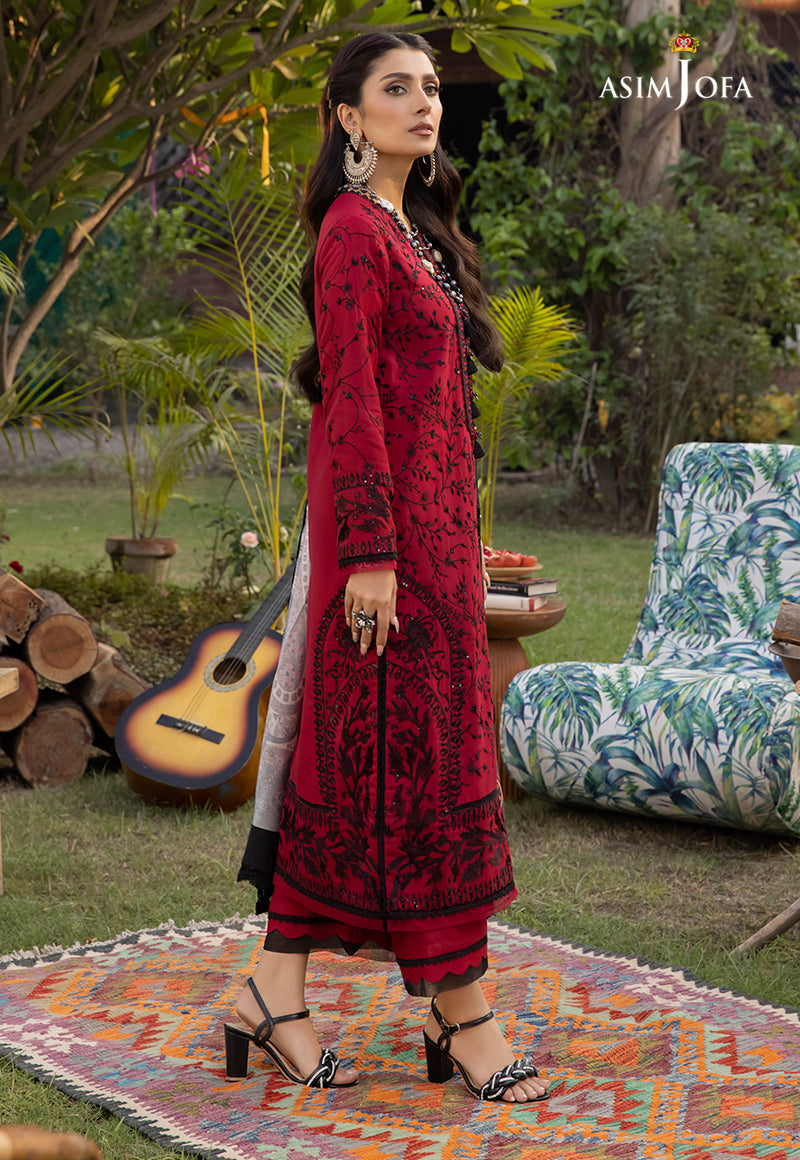AJW-16 EMBROIDERED MARINA 3 PCS