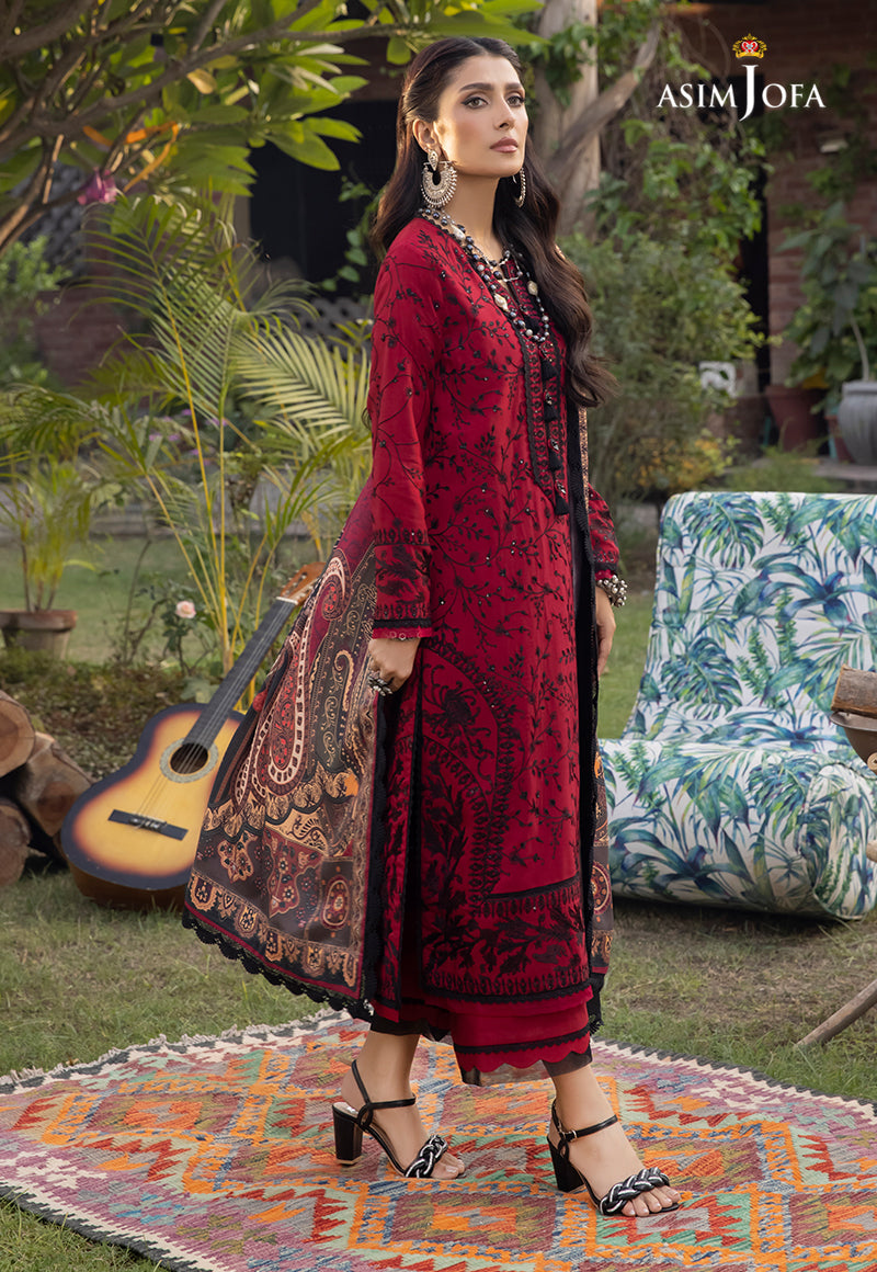 AJW-16 EMBROIDERED MARINA 3 PCS