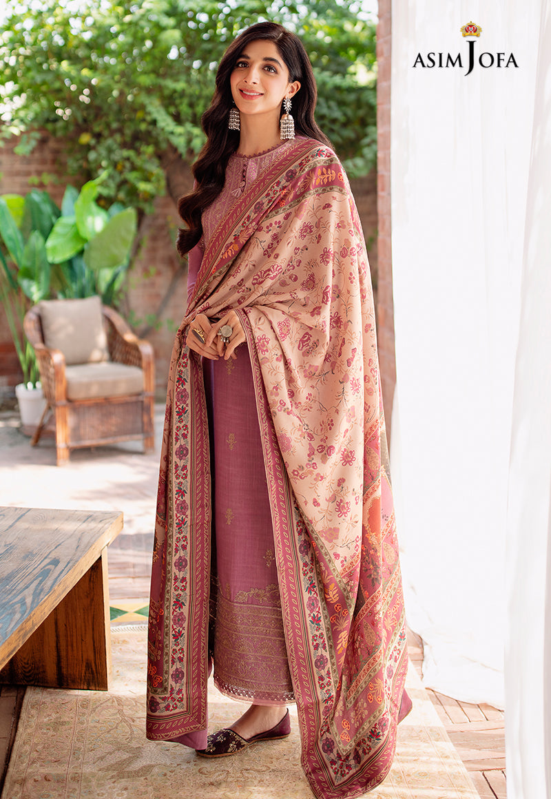 AJW-17 EMBROIDERED LINEN 3 PCS