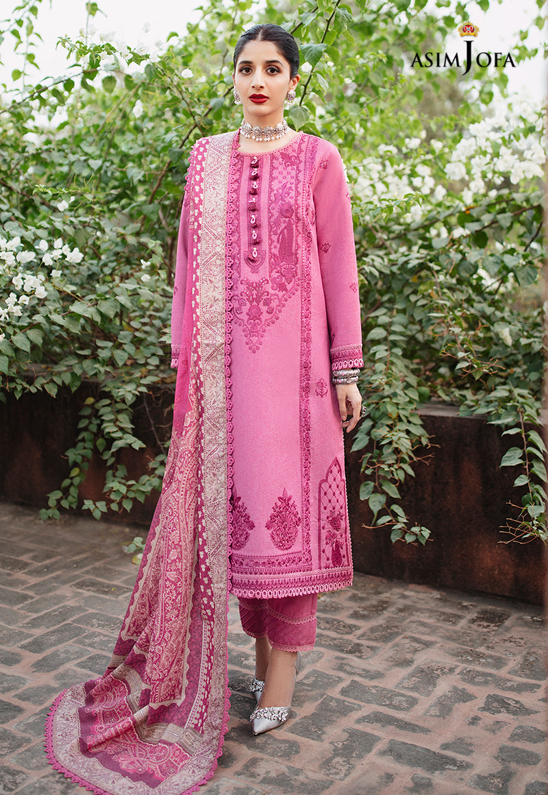 AJW-19 EMBROIDERED 3 PCS