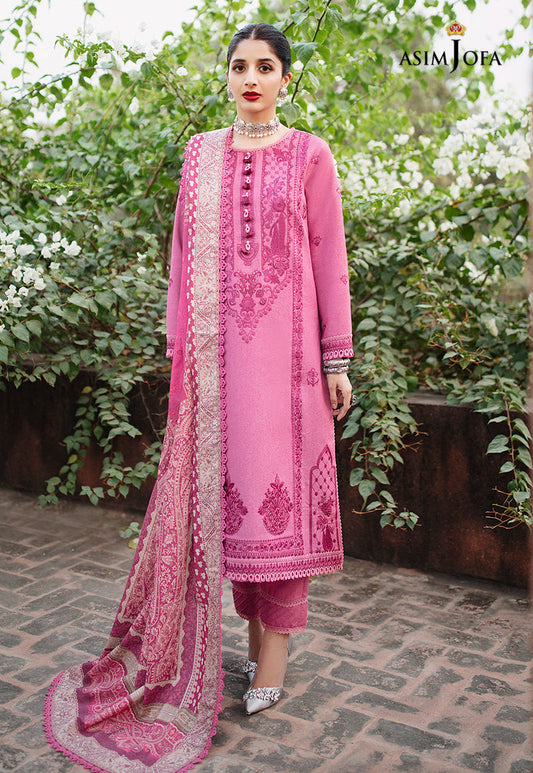 AJW-19 EMBROIDERED 3 PCS