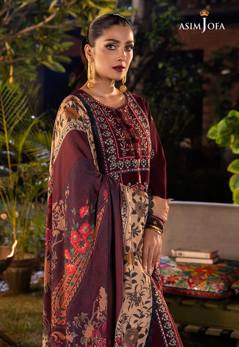 AJW-20 EMBROIDERED LINEN 3 PCS