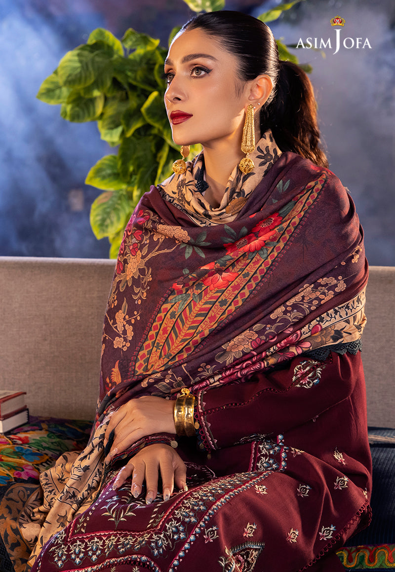 AJW-20 EMBROIDERED LINEN 3 PCS