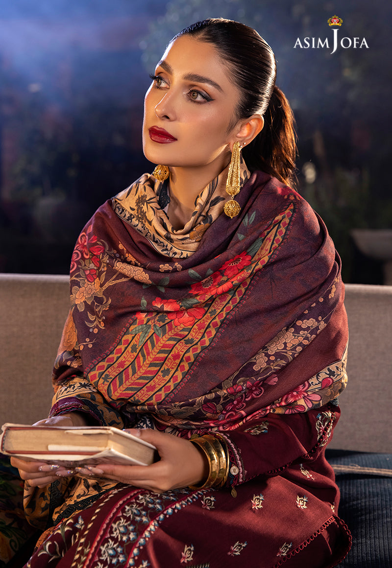 AJW-20 EMBROIDERED LINEN 3 PCS