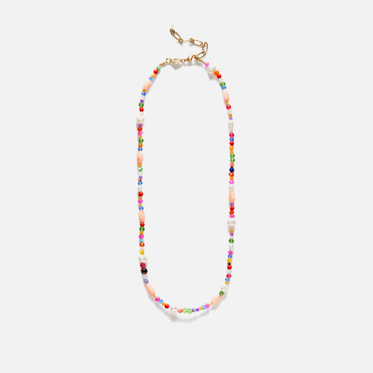 Anni Lu Glamstone Necklace - Rainbow Multi