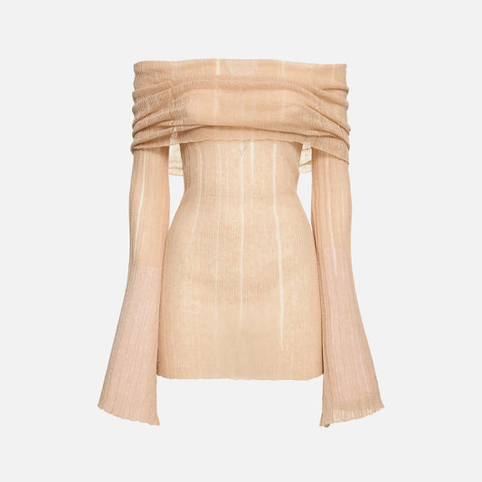 Aya Muse Ele Dress - Nude