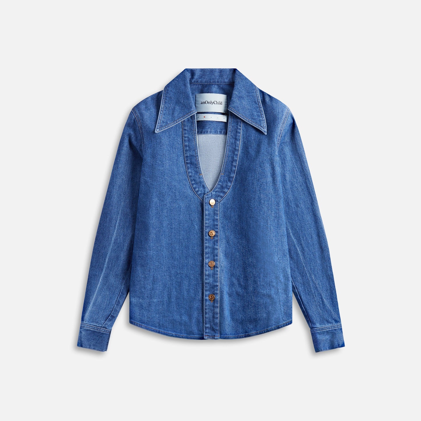 anOnlyChild St Elizabeth Shirt - Indigo