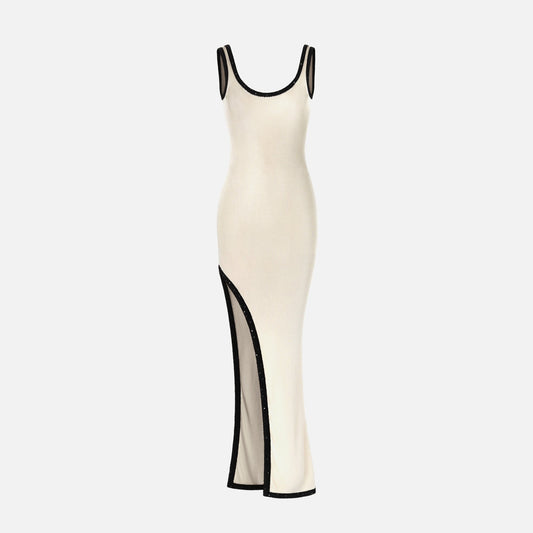 Asta Resort Naomi Split Dress - Champagne