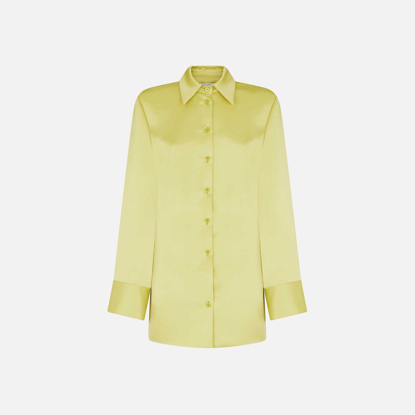The Attico Mini Abito Margot Dress - Lime