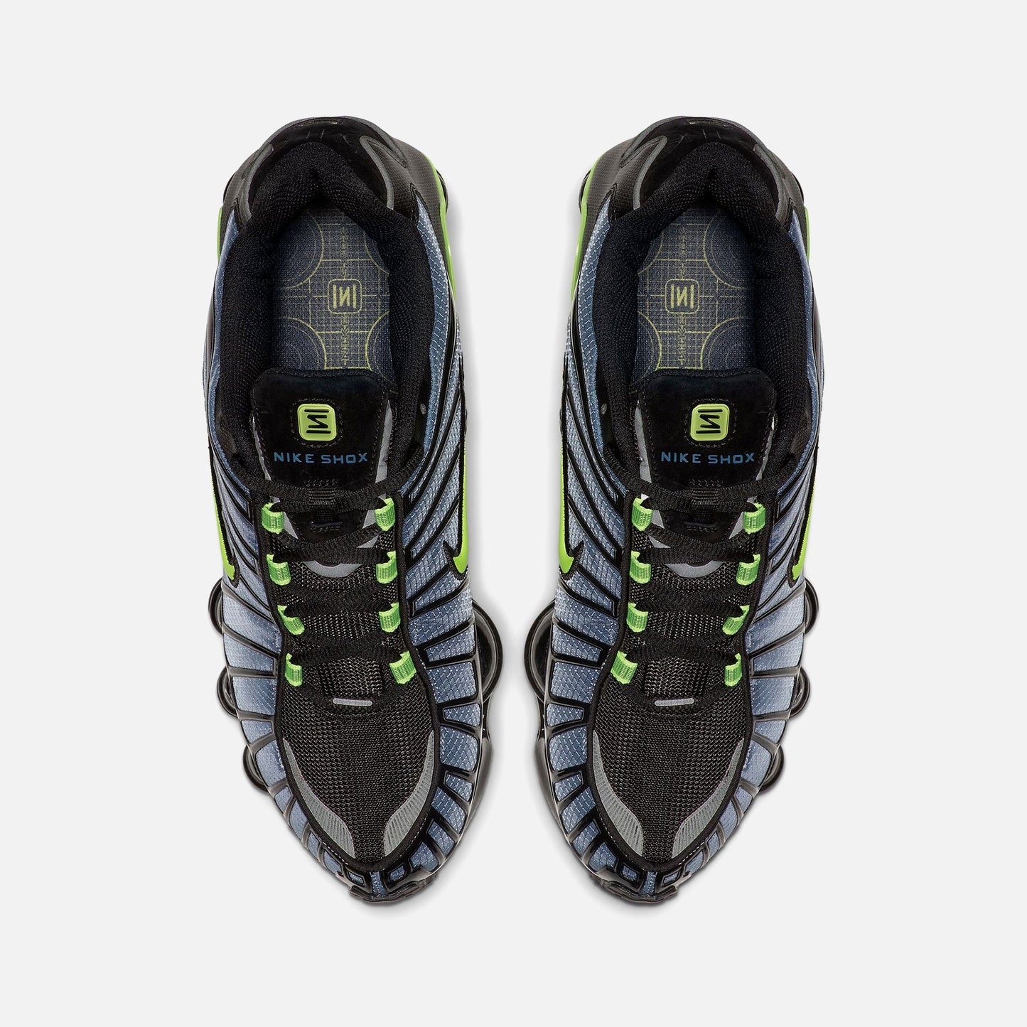 Nike Shox TL - Thunderstorm / Volt Black