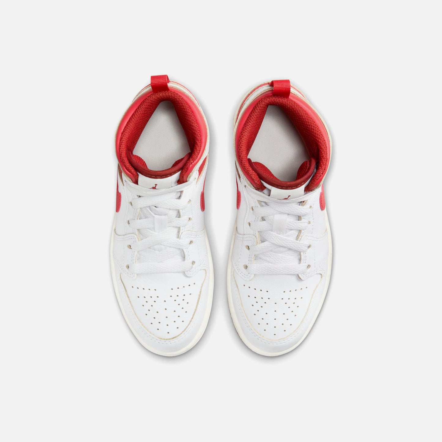 Jordan PS Air Jordan 1 Mid SE - White / Lobster / Dune Red / Sail