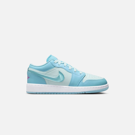 Jordan GS Air Jordan 1 Low SE - Aquarius Blue / Glacier Blue / Hyper Violet