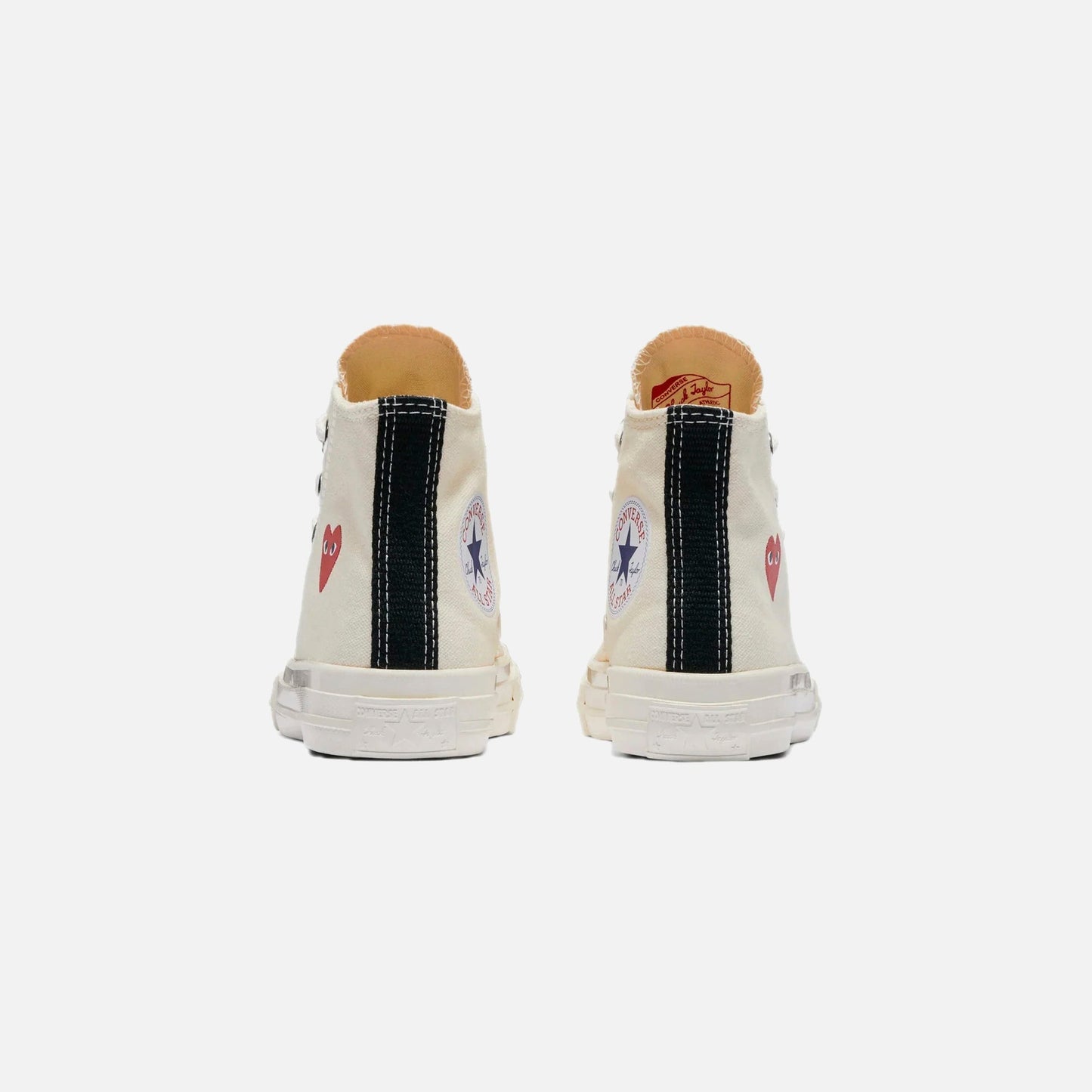 Comme Des Garçons Play x Converse Kids Chuck 70 High Top - Beige
