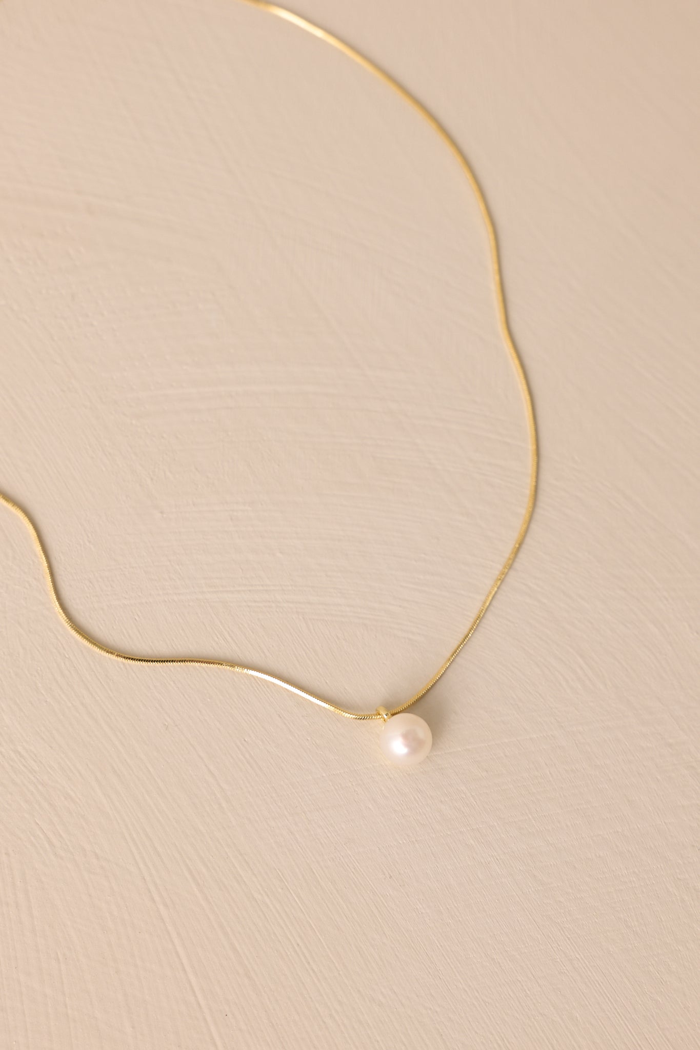 What You Tell Me Gold & Ivory Pearl Necklace